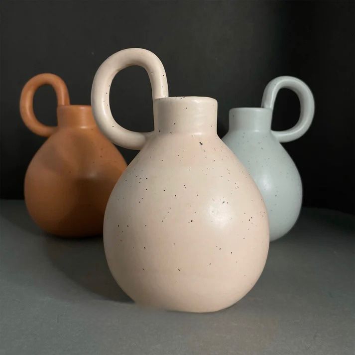 CERAMIC MINI VASES | SETS OF 3