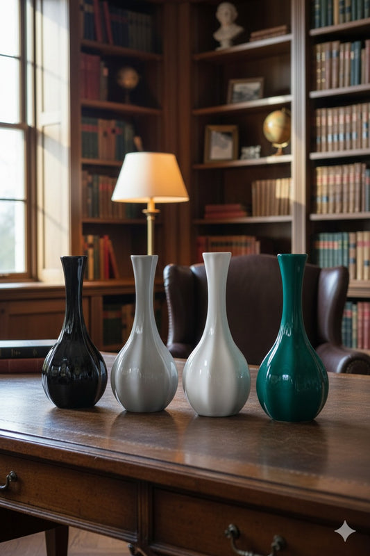 CIRAMIC - TALL VASE 4 DIFFERENT COLOR